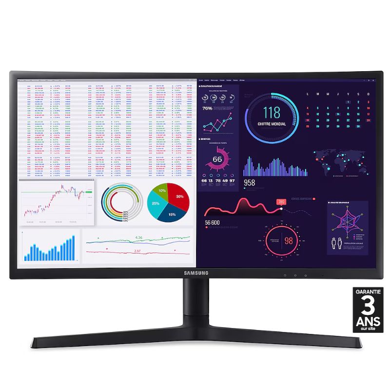 24 Moniteur Gaming incurvé CRG50 C24RG50FZ