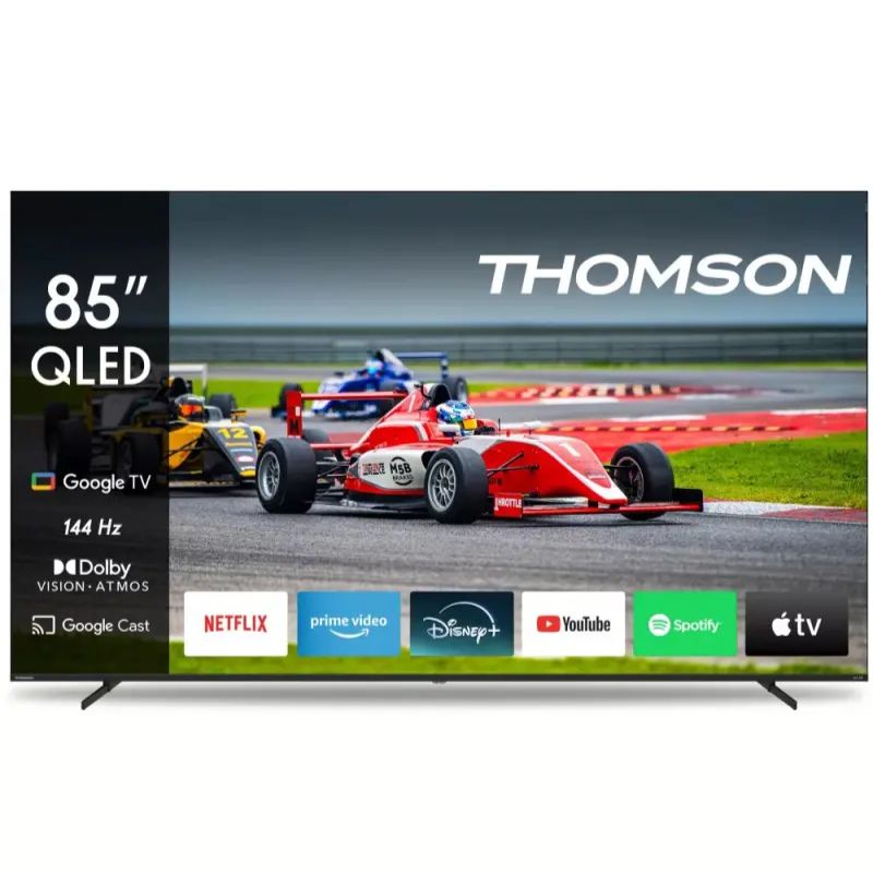 85QG7S14 THOMSON GOOGLE TV 85 QLED PRO 144HZ CENTRAL STAN